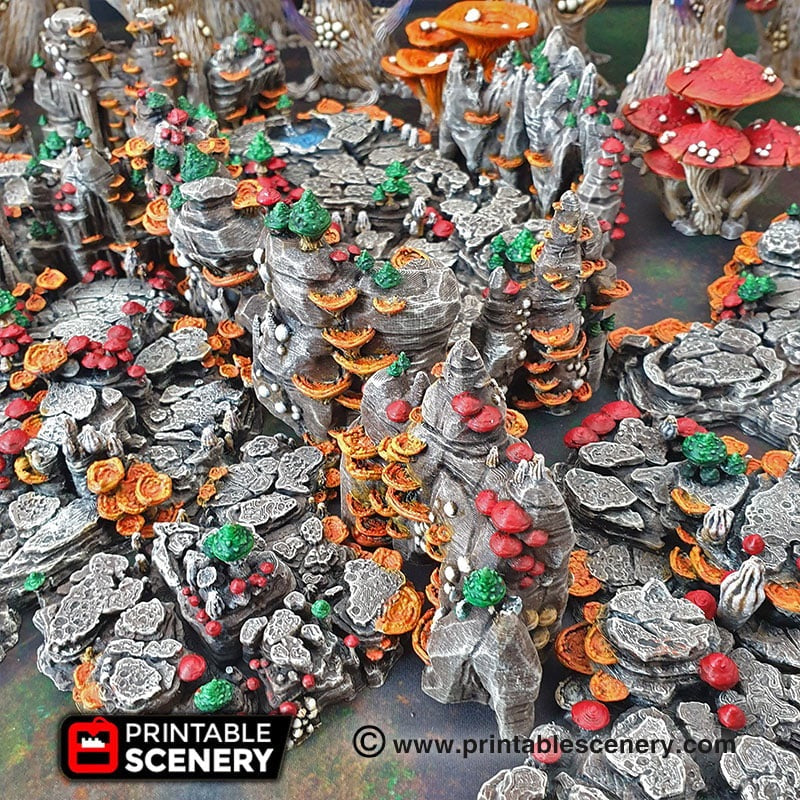 Mushroom Grotto Walls