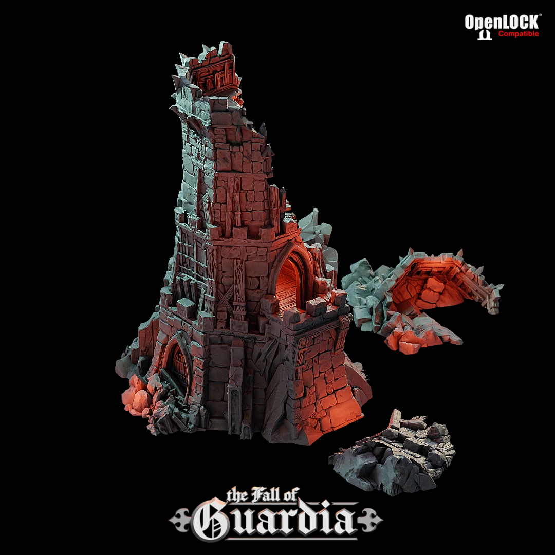 Ruined Outpost Tower - Fall of Guardia