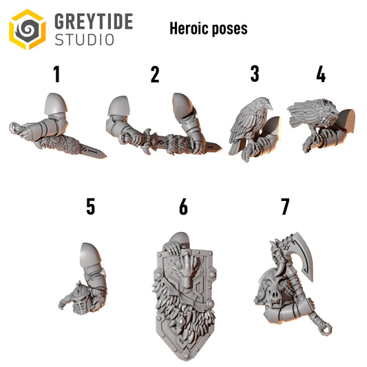 Primal Hounds - Heroic Poses