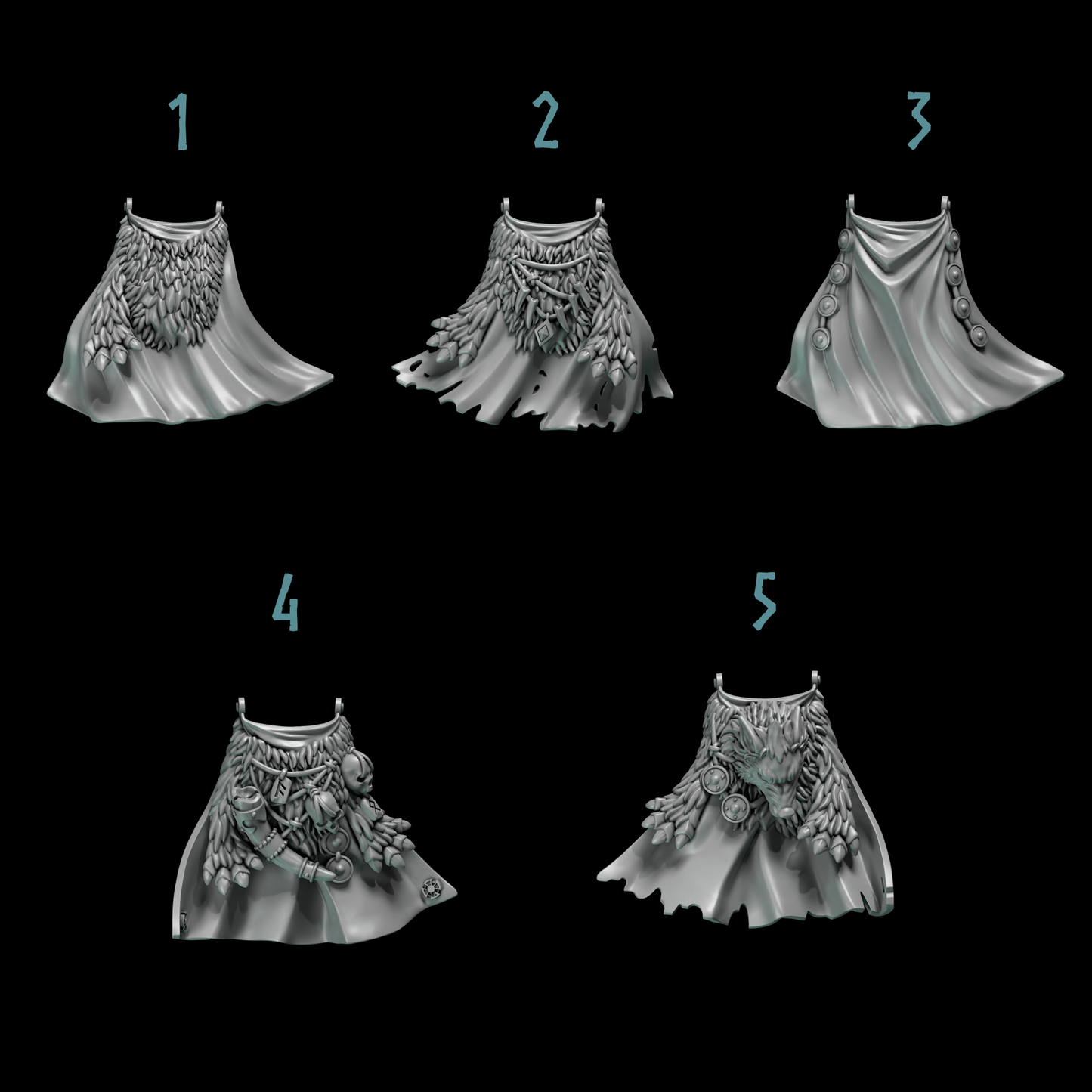 Primal Hounds - Big Armour Cloaks