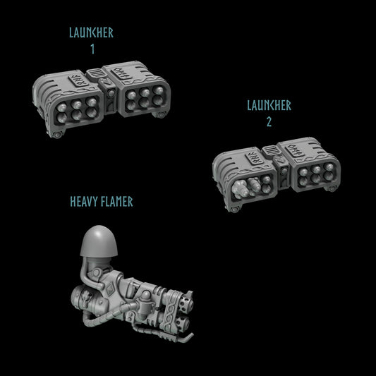 Primal Hounds - Big Armour Heavy Weapons