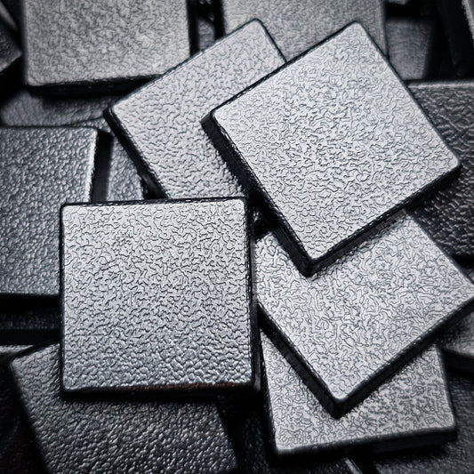 20mm Square Plain Plastic Bases for Wargaming Miniatures