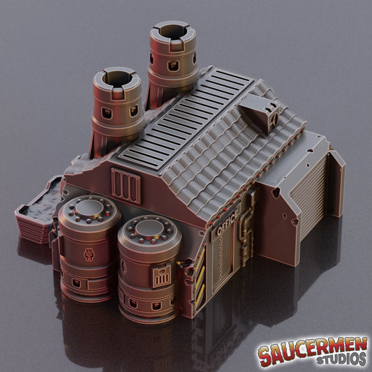 Pig Meat Factory - Cyberpunk - Flatline City