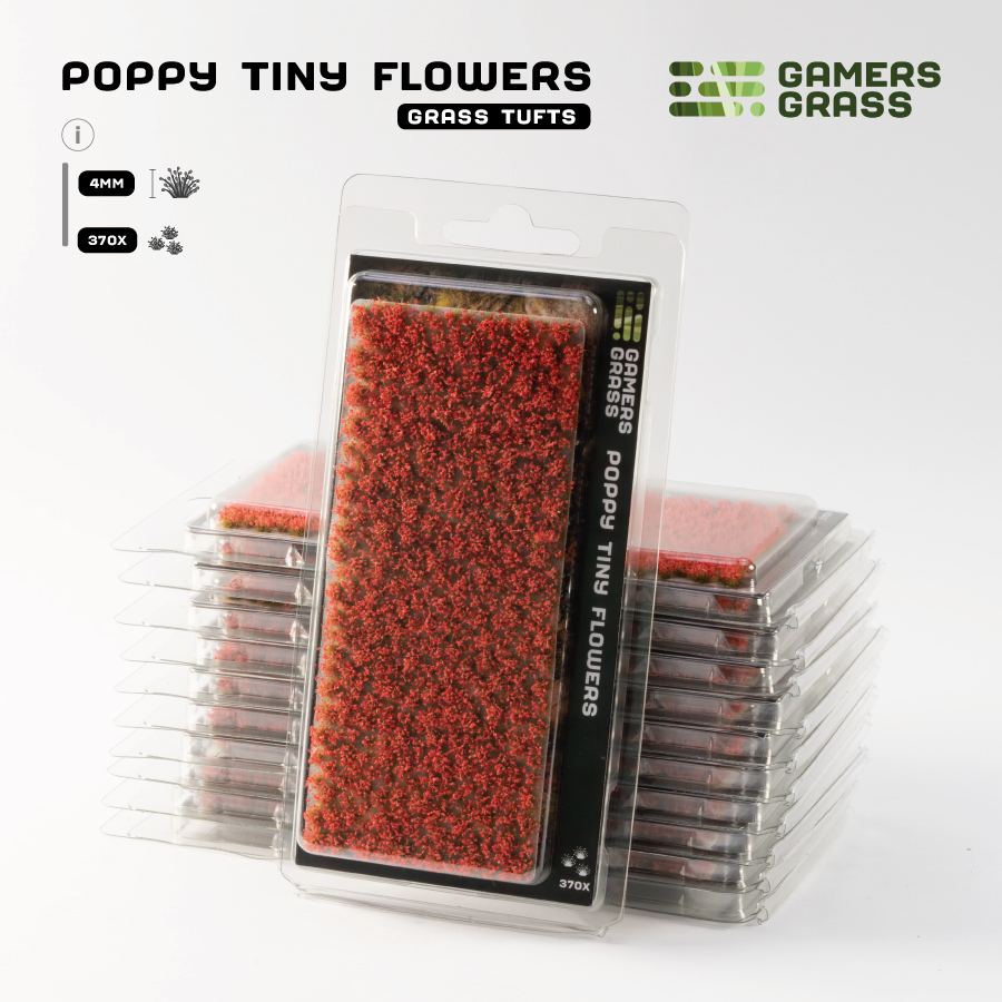Poppy Tiny Flowers - Gamers Grass