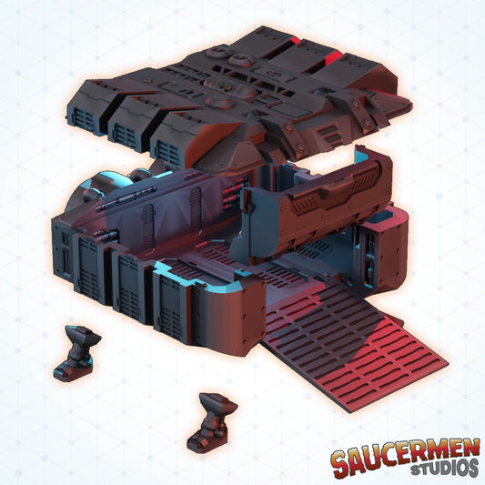 Prisoner Transport Ship - Zectonium Prison Mines