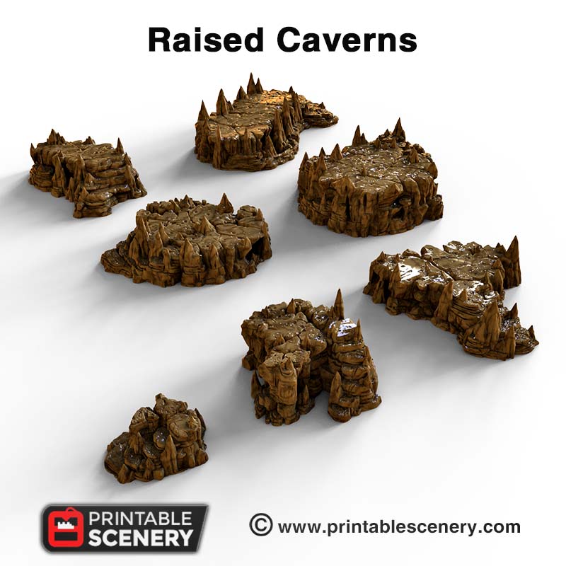 Raised Cavern Rock Platforms