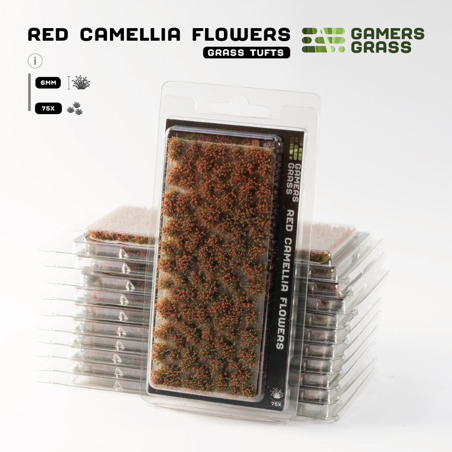 Red Camellia Flowers - Gamers Grass