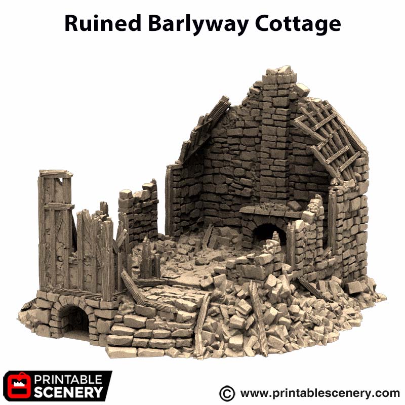 Barlyway Cottage Ruins