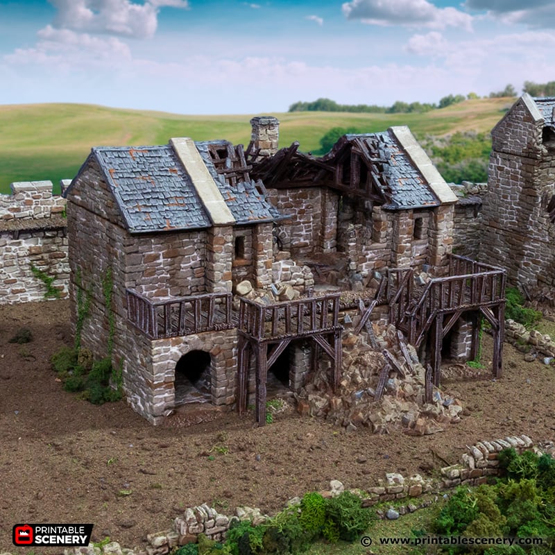 Black Rock Barracks Ruin