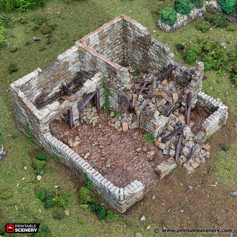 Farm Pig Pen Ruins