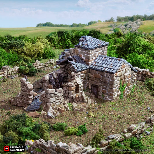 French Mausoleum Ruin