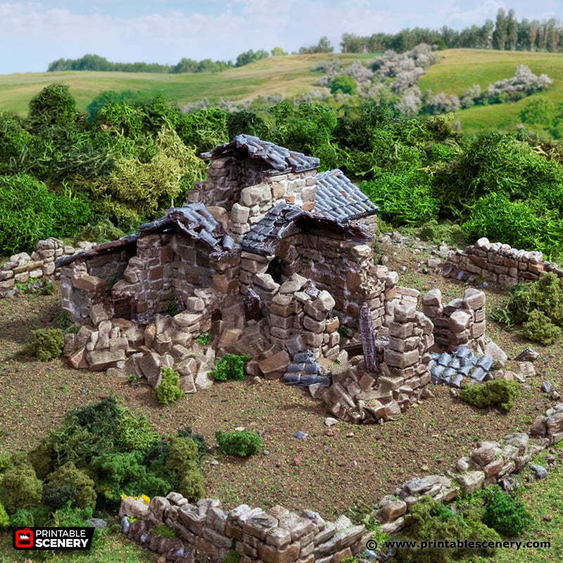 French Mausoleum Ruin