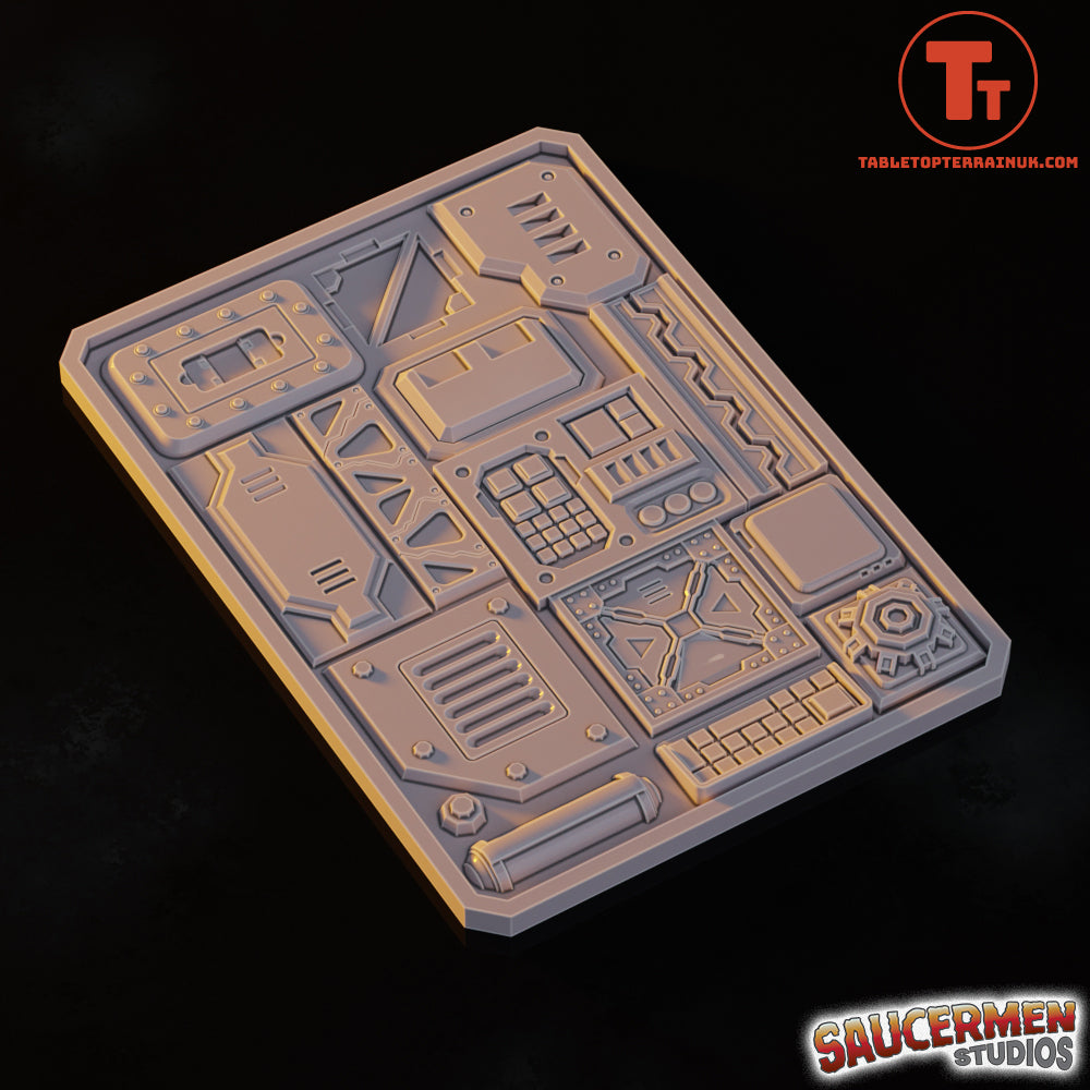 Texture Palette - Sci-Fi Plating