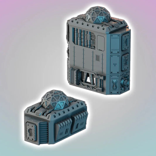 Science and Research Facility - Cyberpunk - Flatline City