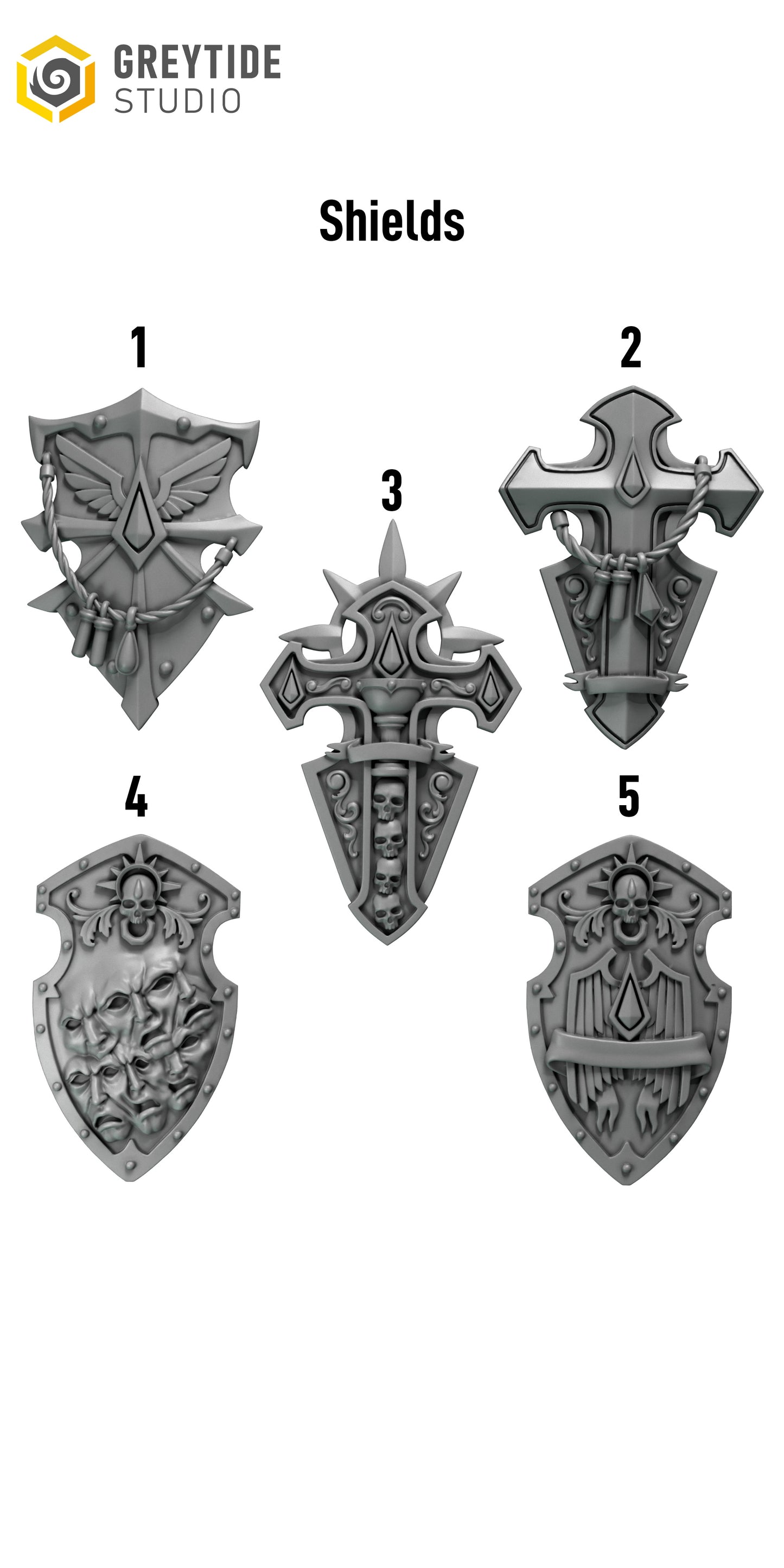 Crimson Lords - Shields