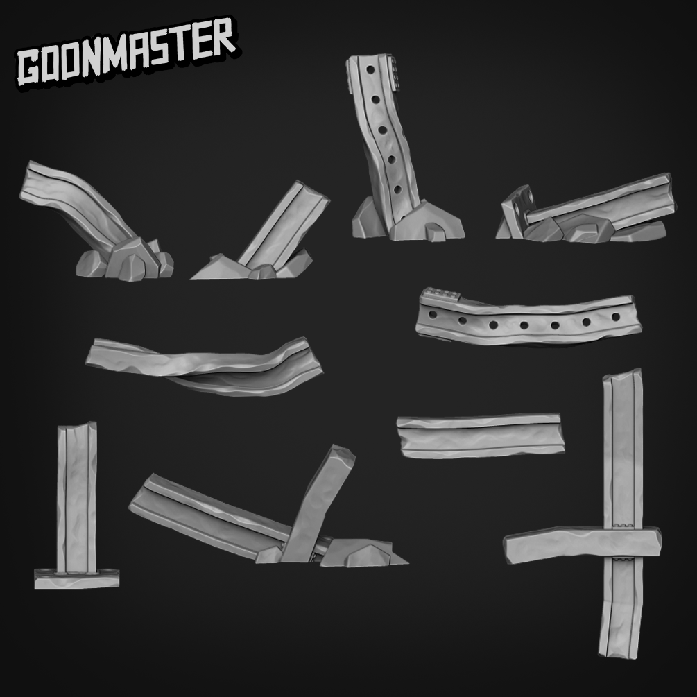 Steel Girders - Basing Bits