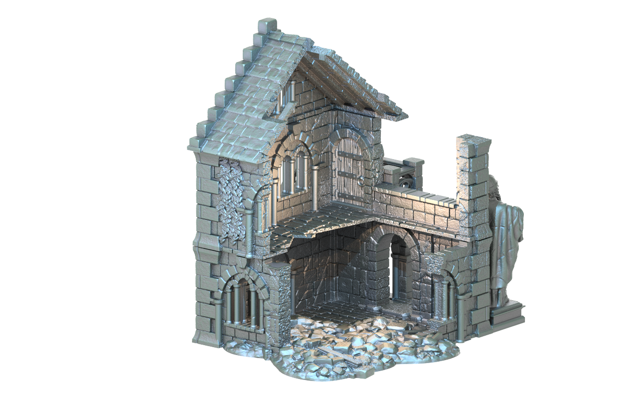 The Shattered Abode of the Silent Guardian - Stoneheim