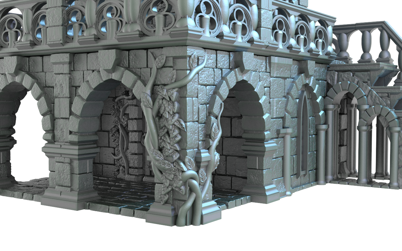 The Shattered Abode of the Silent Guardian - Stoneheim