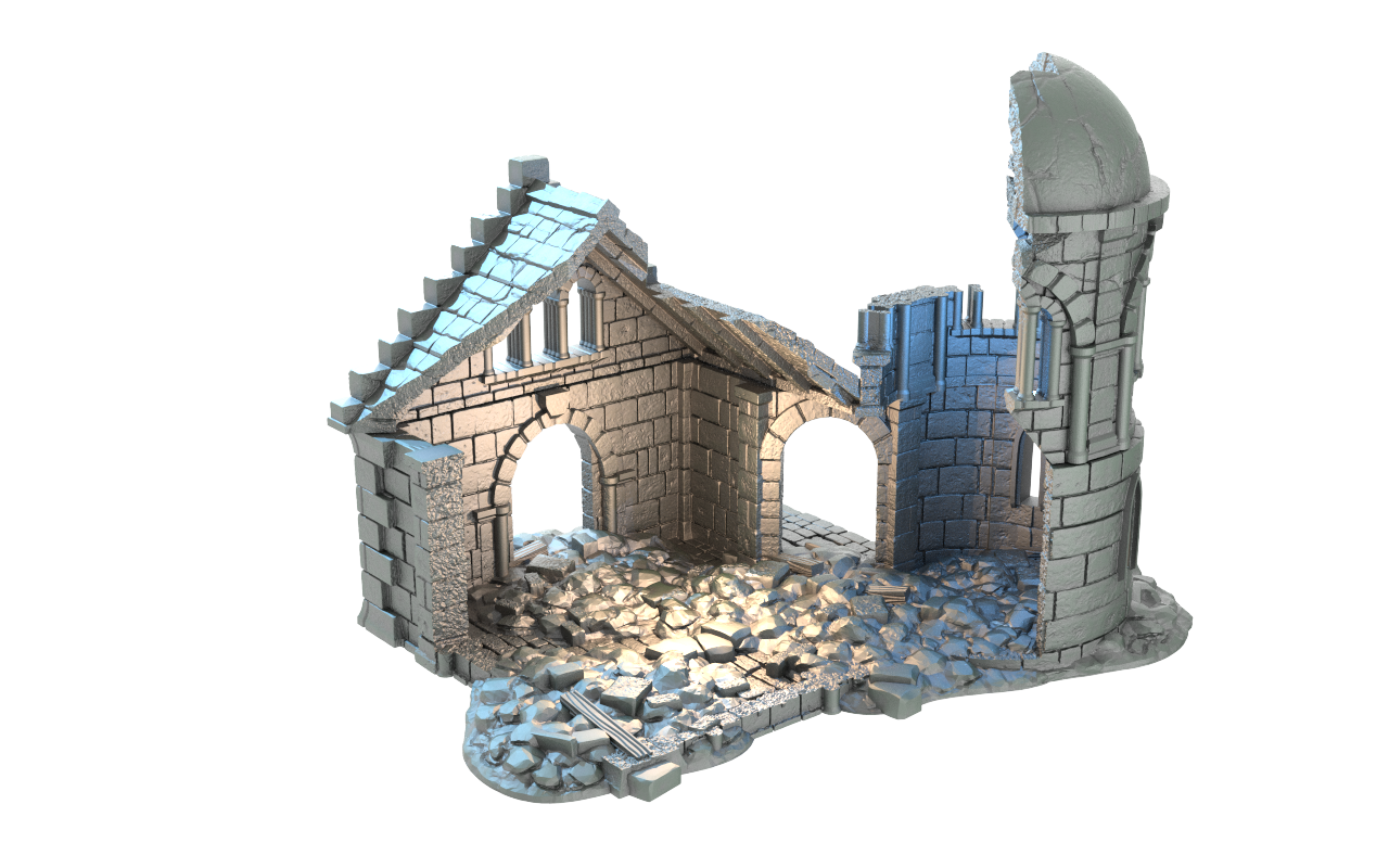 Ruined Lodge Of The Crescent Moon - Stoneheim