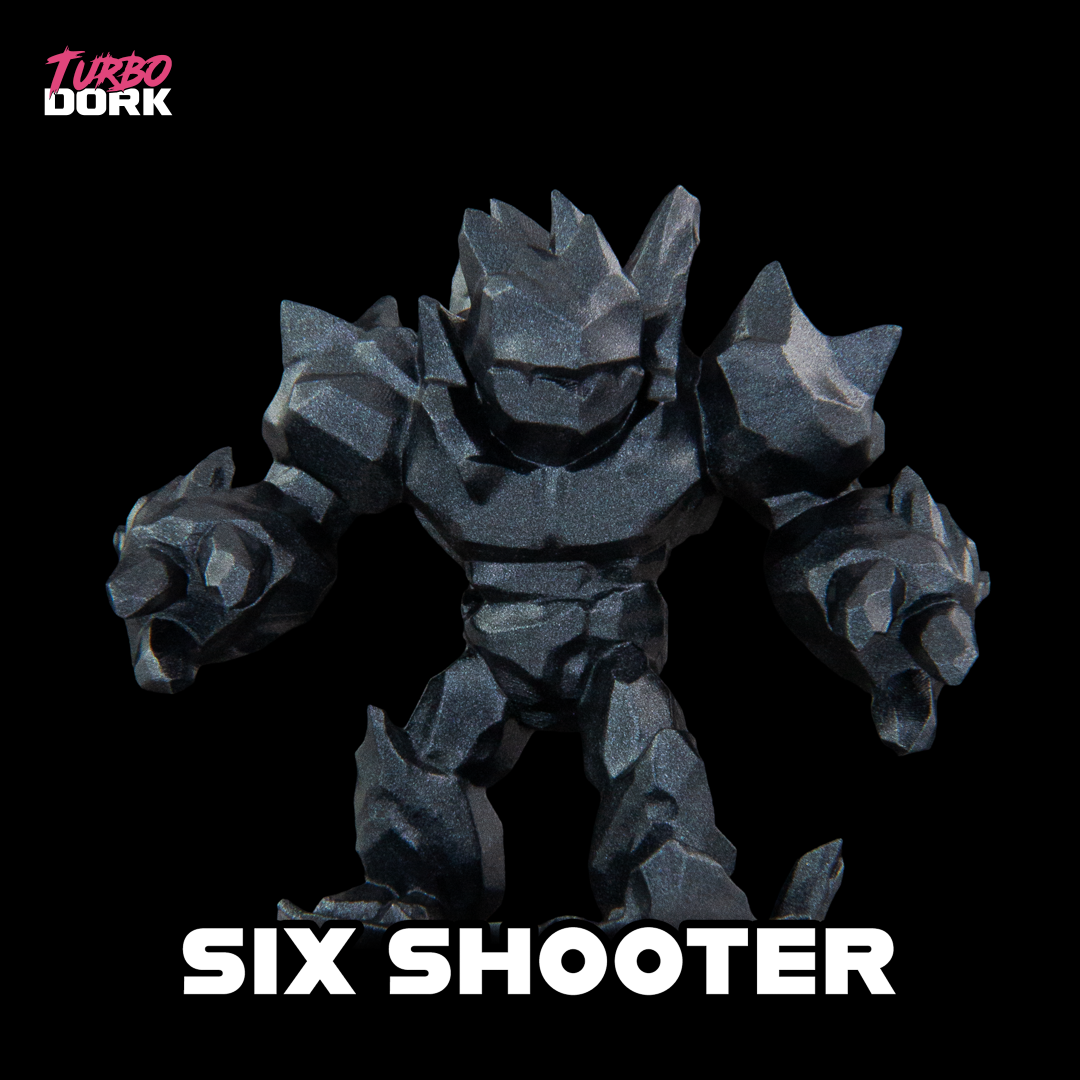 Turbo Dork: Six Shooter Metallic Acrylic Paint 22ml