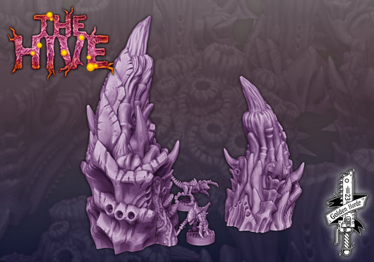 The Hive V2 - Grimdark Xenos Bug Terrain