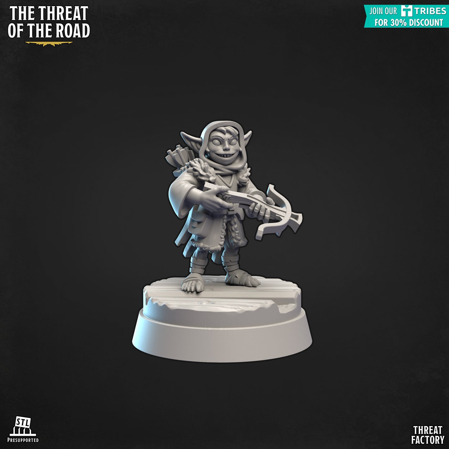 Goblin Ranger - 28mm D&D Miniature