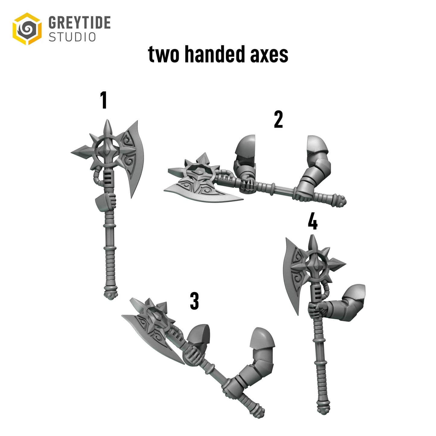 Crimson Lords - Two Handed Axes
