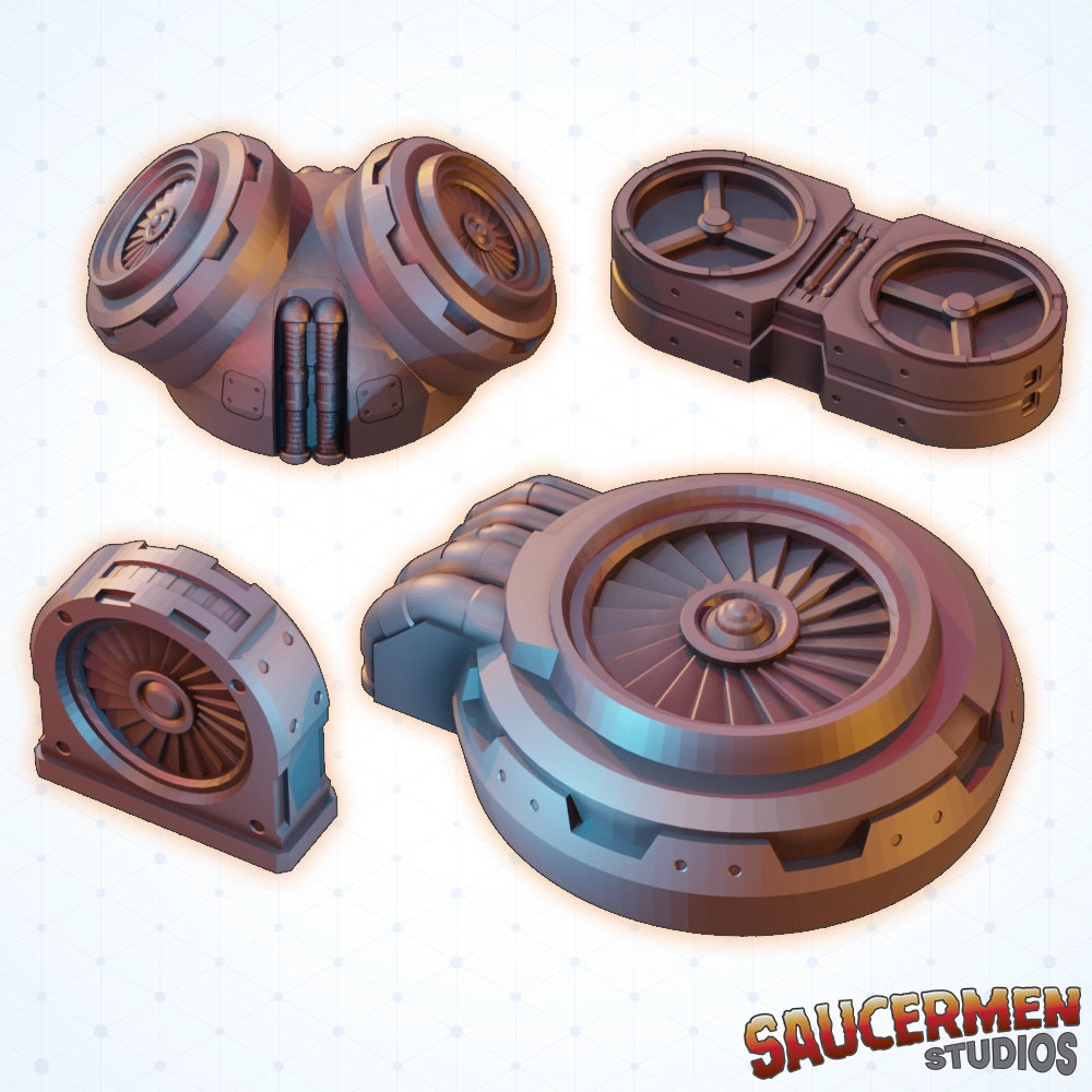 Ventilation Fans - Zectonium Prison Mines