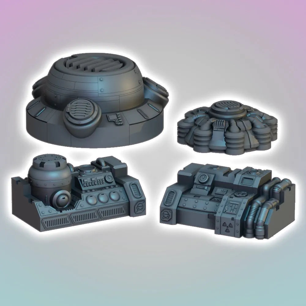 Waste Processing Facility - Cyberpunk - Flatline City