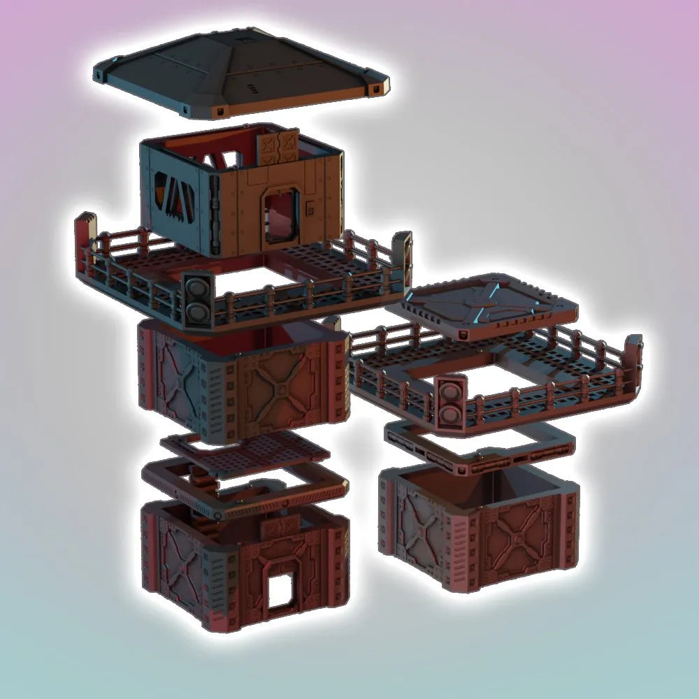 Watchtower - Cyberpunk - Flatline City