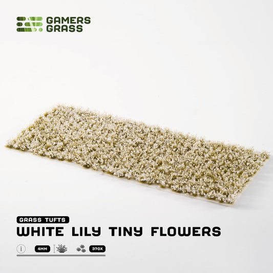 White Lily Tiny Flowers - Gamers Grass
