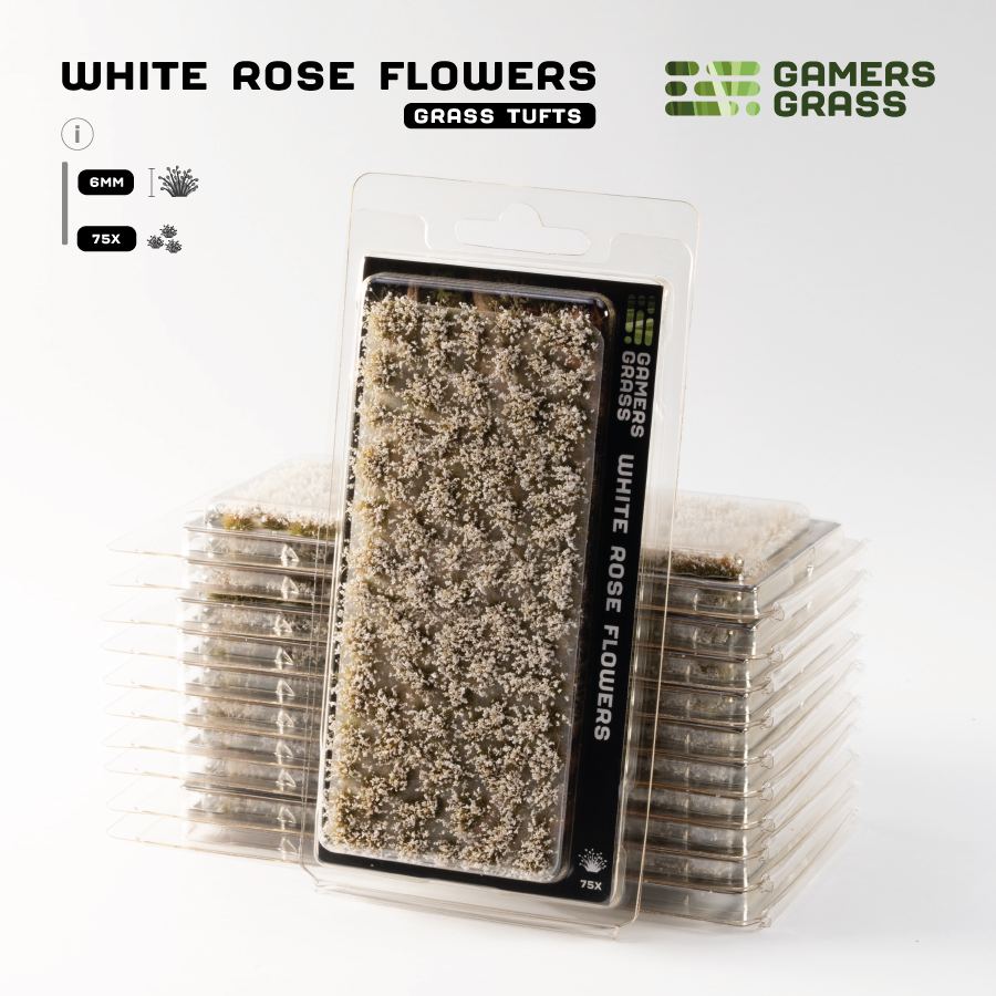 White Rose Flowers - Gamers Grass