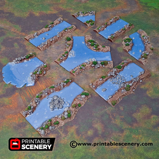Modular Wild River Tiles