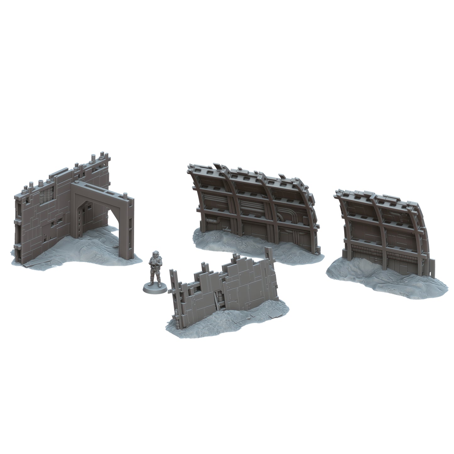 Buried Hulls - A Distant Outpost