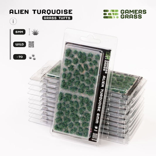 Alien Turquoise (6mm) - Gamers Grass