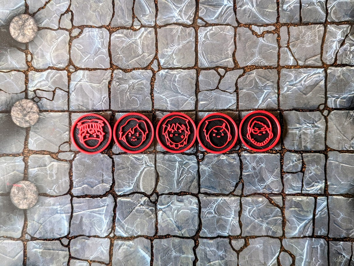 D&D Bandit Tokens