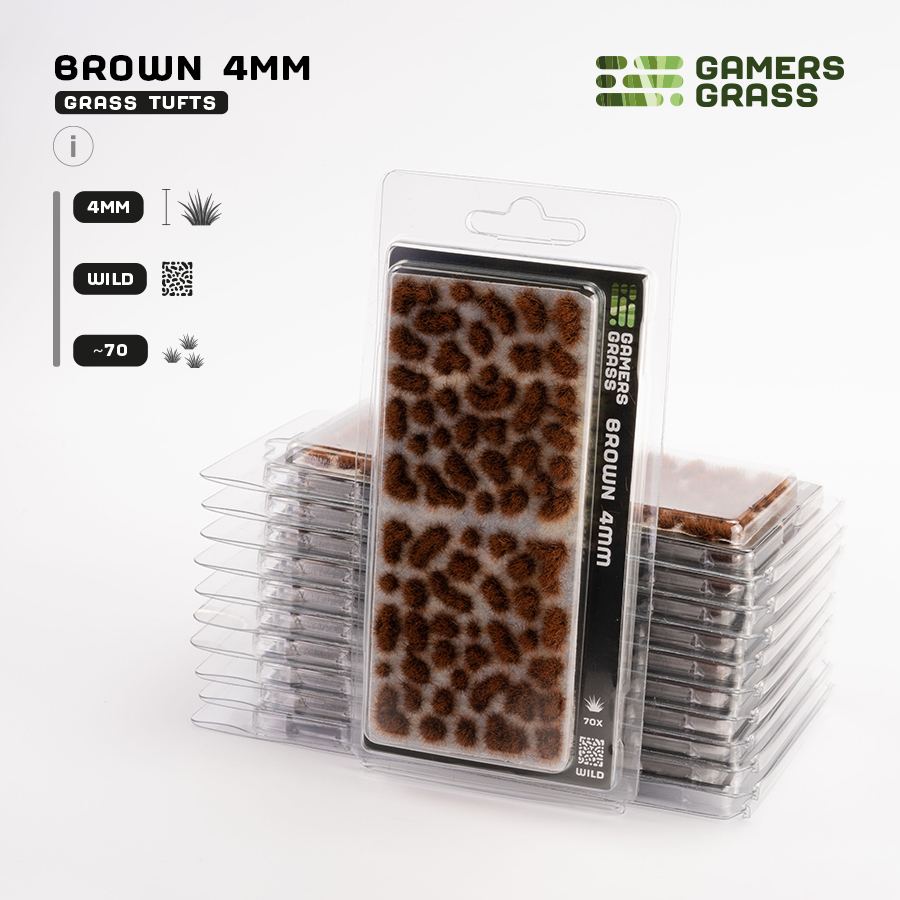 Brown (4mm) - Gamers Grass