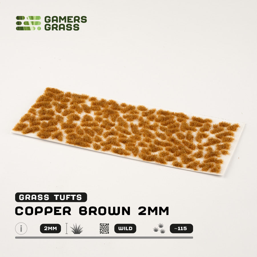 Copper Brown (2mm) - Gamers Grass