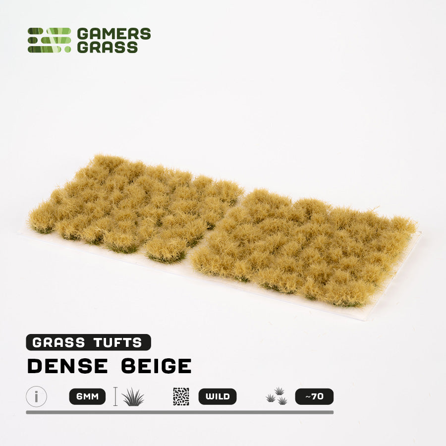 Dense Beige (6mm) - Gamers Grass