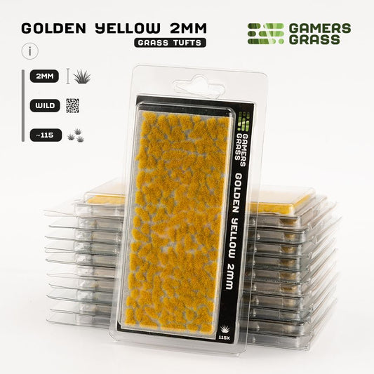 Golden Yellow (2mm) - Gamers Grass