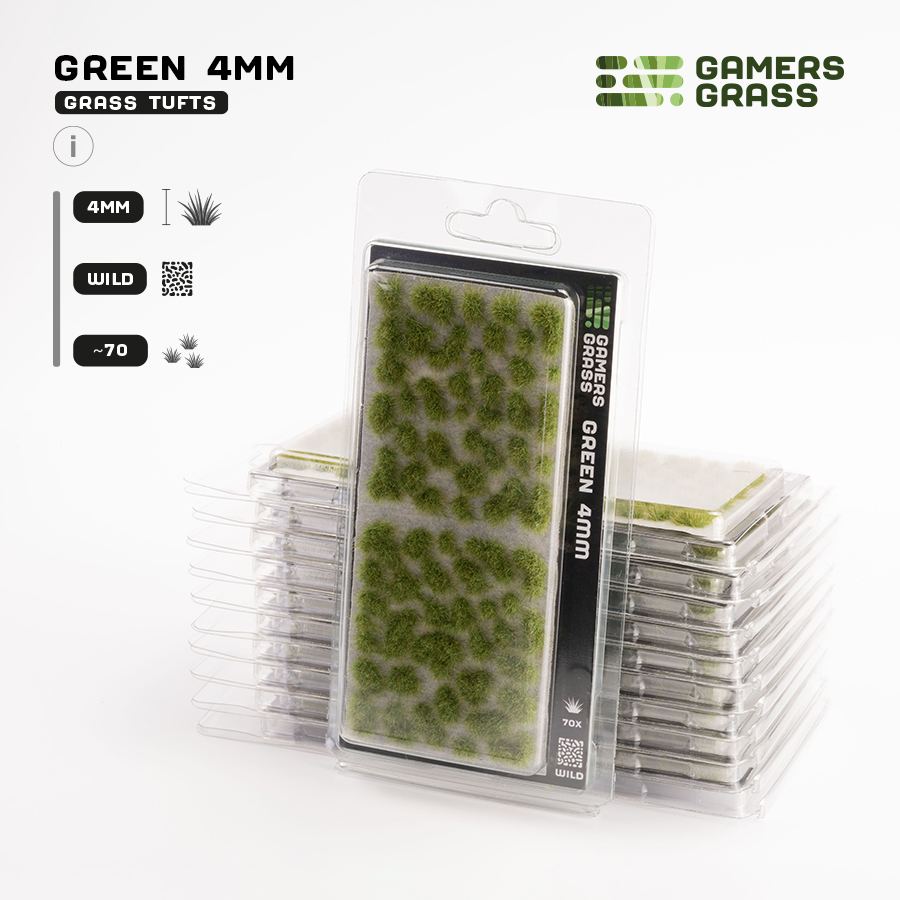Green (4mm) - Gamers Grass