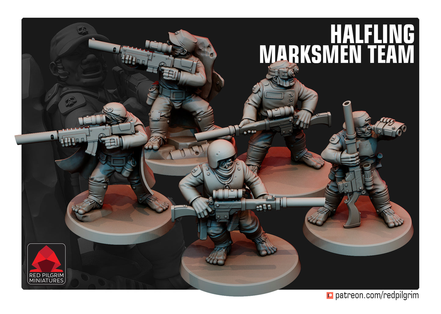 Halfling Marksman Team