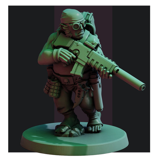 Halfling Jungle Recon Team