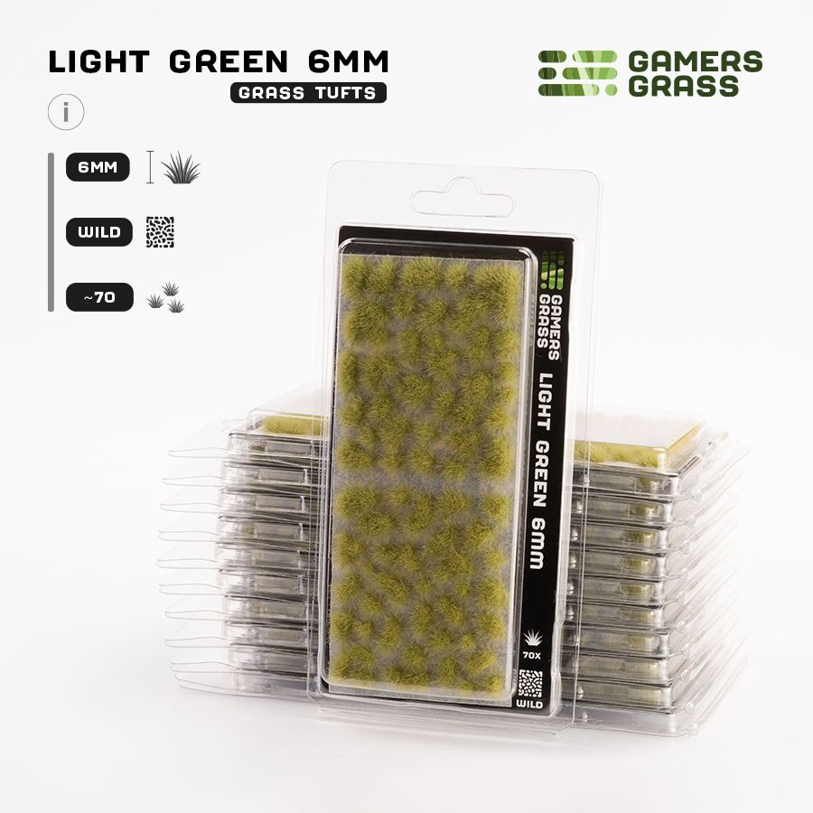 Light Green (6mm) - Gamers Grass