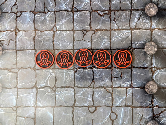 Mind Flayer / Illithid Tokens