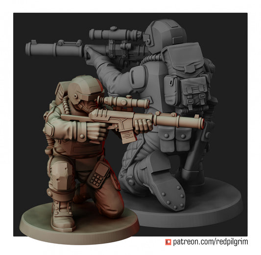 Airborne Sniper Team