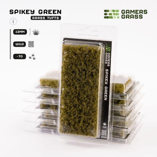 Spikey Green (12mm) - Gamers Grass
