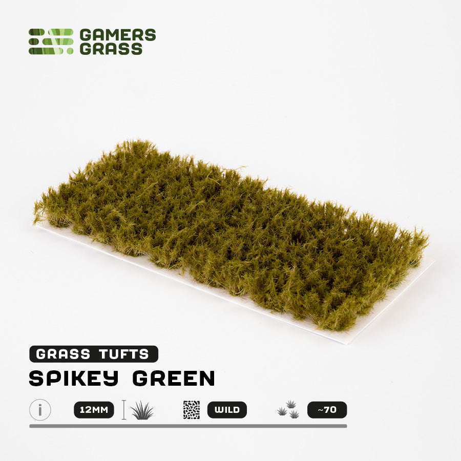 Spikey Green (12mm) - Gamers Grass