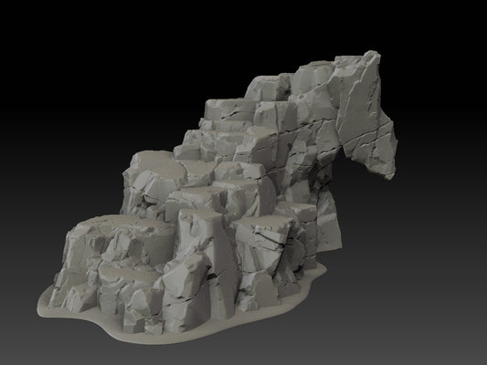 Stone Trove Stepped Tower Ramp