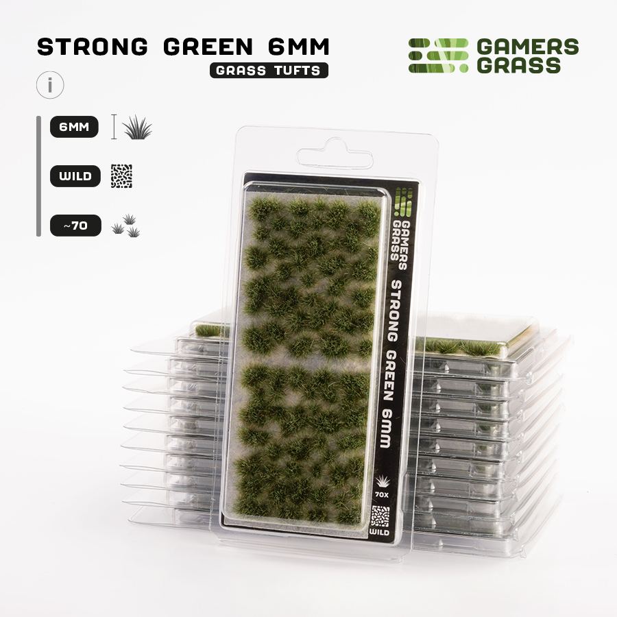 Strong Green (6mm) - Gamers Grass